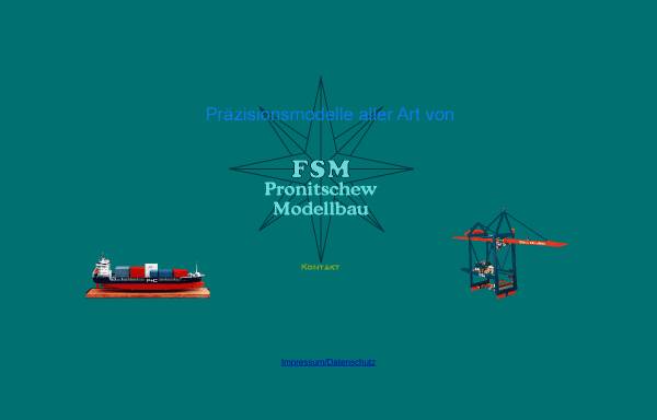 Vorschau von www.fsm-modellbau.de, FSM Pronitschew Modellbau