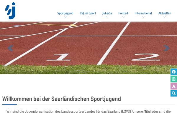 Vorschau von www.sportjugend-saar.de, Saarländische Sportjugend