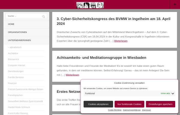 Vorschau von www.frauen-auf-draht.de, Frauen auf Draht in Wiesbaden