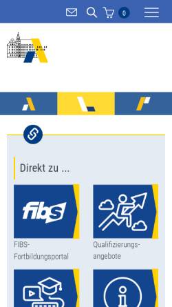 Vorschau der mobilen Webseite alp.dillingen.de, Akademie für Lehrerfortbildung und Personalführung