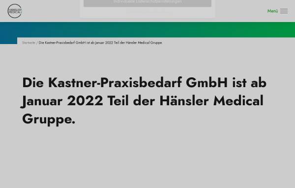 Vorschau von www.kastner-gmbh.de, Kastner-Praxisbedarf GmbH