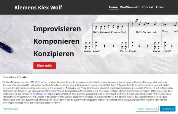 Vorschau von klexwolf.info, Wolf, Klex
