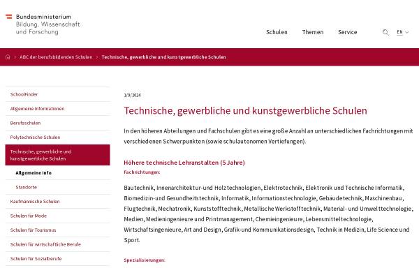 Vorschau von www.htl.at, HTL Braunau