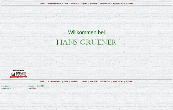 Vorschau von www.hansgruener.de, Das Wort vom Kind