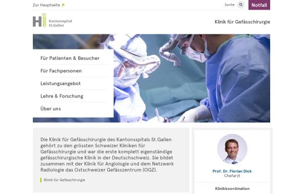 Adipositaschirurgie im Kantonsspital St.Gallen