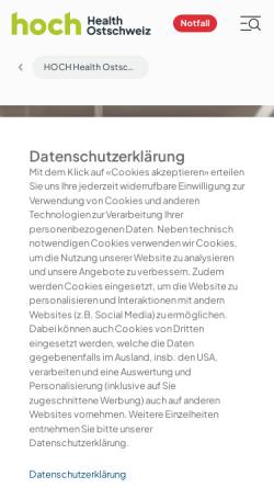 Adipositaschirurgie im Kantonsspital St.Gallen
