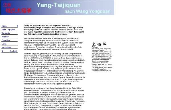 Vorschau von taiji-quan.com, Integrales Taijiquan