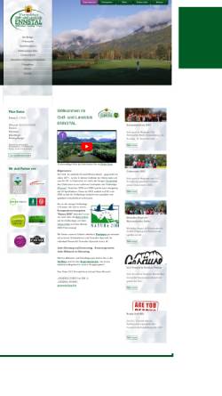 Vorschau der mobilen Webseite www.glcennstal.at, Golfclub Ennstal
