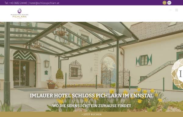 Vorschau von www.pichlarn.at, Golfclub Schloss Pichlarn
