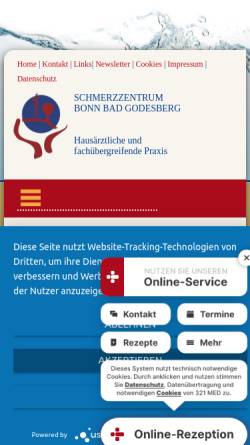 Vorschau der mobilen Webseite praxis-kuester.de, Praxis Dr. med. Michael Küster
