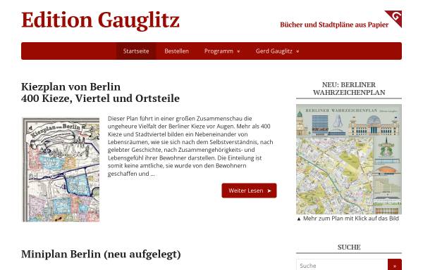 Vorschau von www.edition-gauglitz.de, Edition Gauglitz