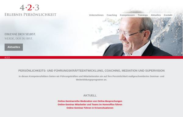 4·2·3 Konflikt - Dialog - Mediation, Beratung und Training für die Wirtschaft GmbH