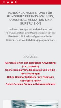 Vorschau der mobilen Webseite www.423gmbh.de, 4·2·3 Konflikt - Dialog - Mediation, Beratung und Training für die Wirtschaft GmbH