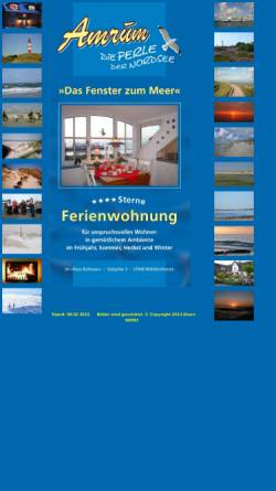 Vorschau der mobilen Webseite www.das-fenster-zum-meer.de, Stieper, Karla und Kurt