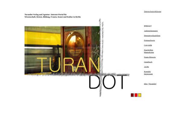 Vorschau von www.turandot-verlag.de, Turandot - Internet Verlag