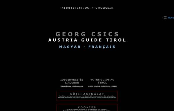 Csics Georg - Ungarn Konzept