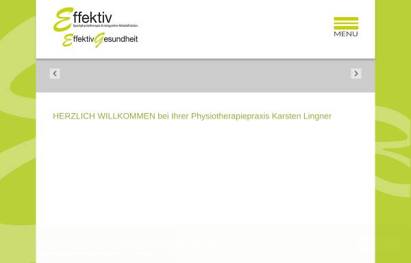 Vorschau von www.physio-lingner.de, Effektiv Karsten Lingner