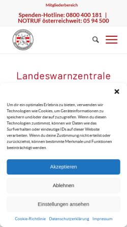 Vorschau der mobilen Webseite oerhb-kaernten.at, Österreichische Rettungshundebrigade Kärnten