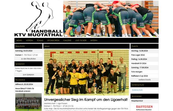 Vorschau von www.handball-ktvm.ch, KTV Muotathal Handballabteilung