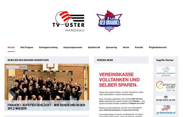 Vorschau von www.tvu.ch, TV Uster Handball