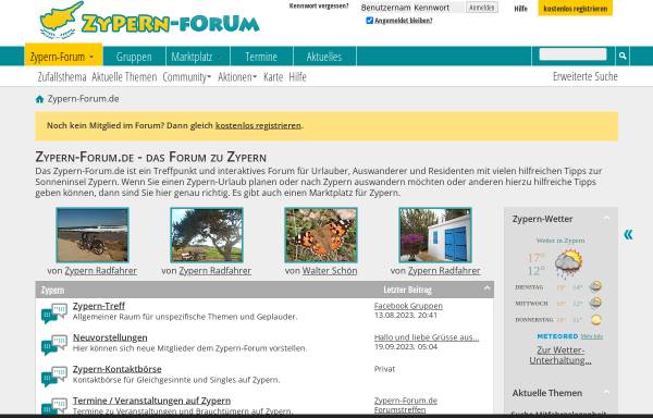 Vorschau von www.zypern-forum.de, Zypern-Forum