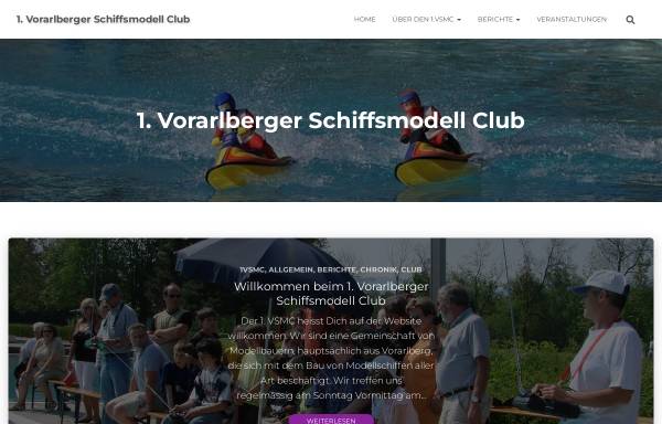 Vorschau von www.1vsmc.at, 1. Vorarlberger Schiffsmodellclub