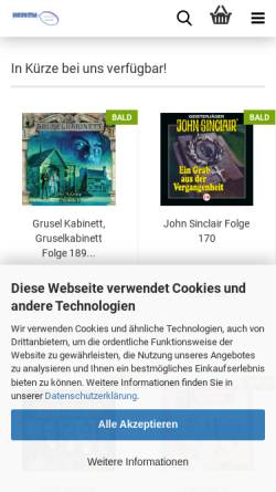 Vorschau der mobilen Webseite www.hoerspieltruhe.de, Hörspieltruhe, Michael Kowalczik