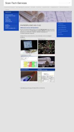 Vorschau der mobilen Webseite www.scantech.ch, Scan-Tech Services