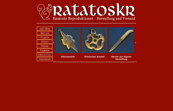 Vorschau von www.ratatoskr.de, Ratatoskr, Hartmut Wolfram