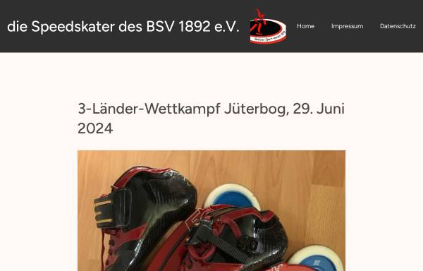 Vorschau von www.bsv92-speedskating.de, Berliner Sport Verein BSV 92 - Eisschnellauf