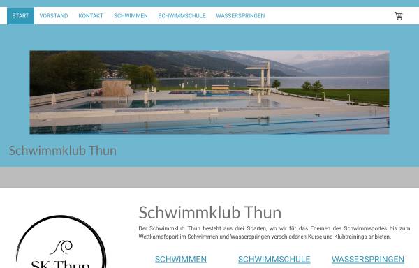 Vorschau von www.wasserspringen.ch, Wasserspringen SK Thun