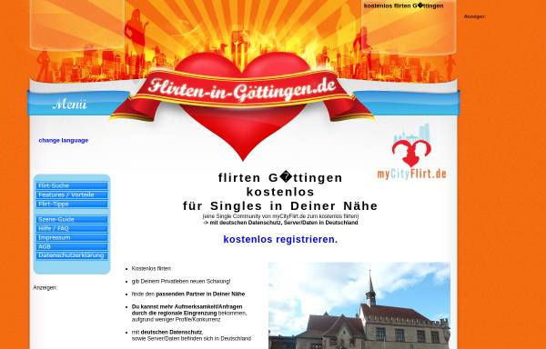 Vorschau von www.flirten-goettingen.de, flirten-in-Göttingen.de