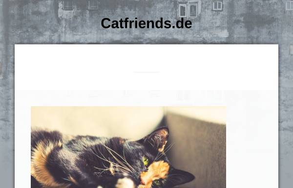 Vorschau von www.catfriends.de, Catfriends of Germany