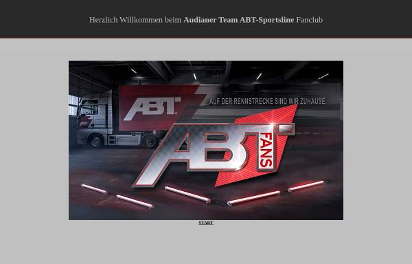 Vorschau von www.abtfans.de, Audianer Team ABT-Sportsline Fanclub