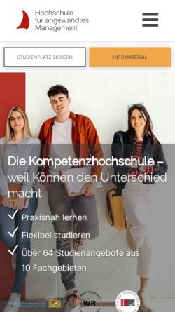 Fachhochschule für angewandtes Management