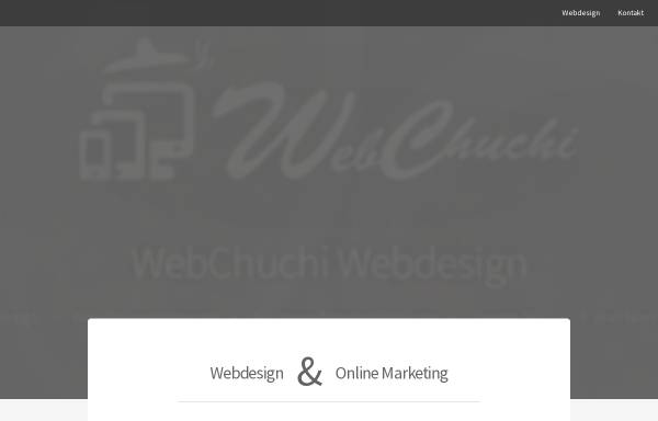 Vorschau von webchuchi.ch, Webchuchi Webdesign