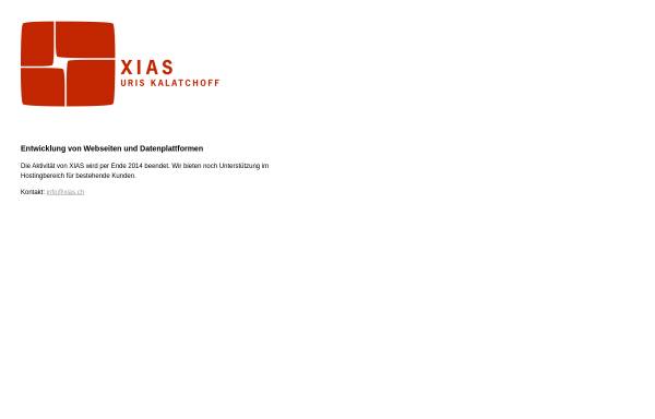 Vorschau von www.xias.ch, Xias - Interactive solutions