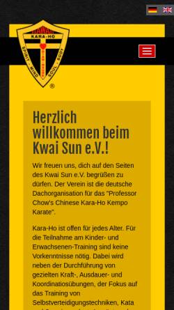Kwai Sun - Verein für Chinese Kara-Ho Kempo Karate in Deutschland e.V.