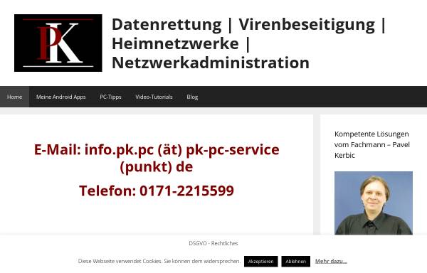 Vorschau von www.pk-pc-service.de, PK PC-Service
