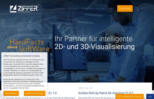 Vorschau von ziffer-consulting.de, Ziffer Consulting GmbH