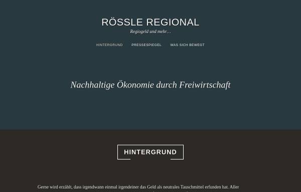 Vorschau von www.roessle-regional.de, Rössle-Regional