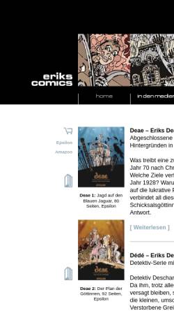 Vorschau der mobilen Webseite www.eriks-comics.de, Deae ex machina