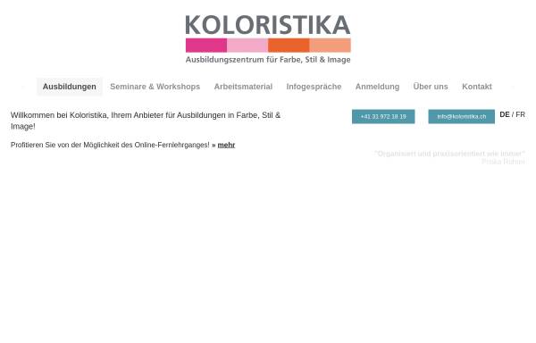 Koloristika GmbH - Zentrum für Farb- und Modestilberatung