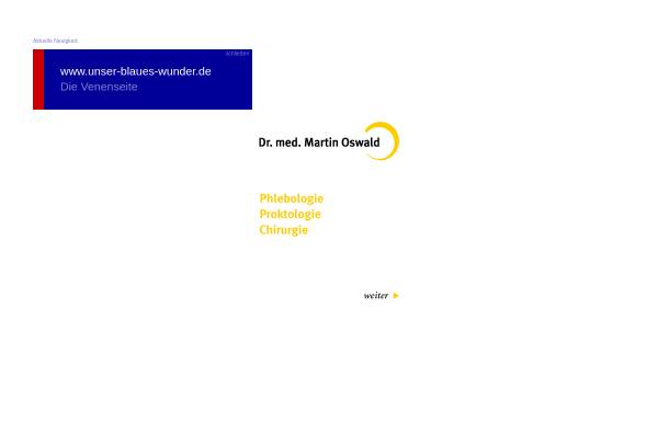 Vorschau von www.dr-oswald.de, Dr. med. Martin Oswald