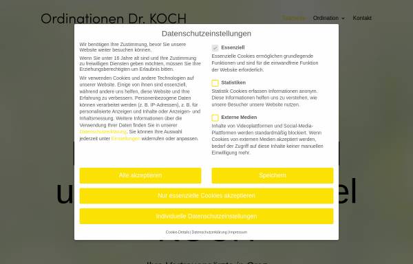 Vorschau von www.dr-koch.at, Koch, Dr. M. und Koch, Dr. R.