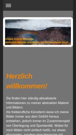 Vorschau der mobilen Webseite www.conny-mitschke.de, Mitschke, Conny