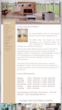 Vorschau der mobilen Webseite www.design-floor.de, Design Floor Maibaum