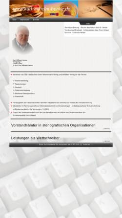Vorschau der mobilen Webseite www.karl-wilhelm-henke.de, www.karl-wilhelm-henke.de