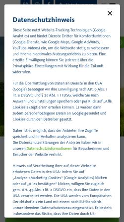 Vorschau der mobilen Webseite www.stadtwerke-eschwege.de, Stadtwerke Eschwege GmbH
