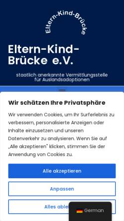 Vorschau der mobilen Webseite www.ekb-pcb.de, Parents-Child-Bridge